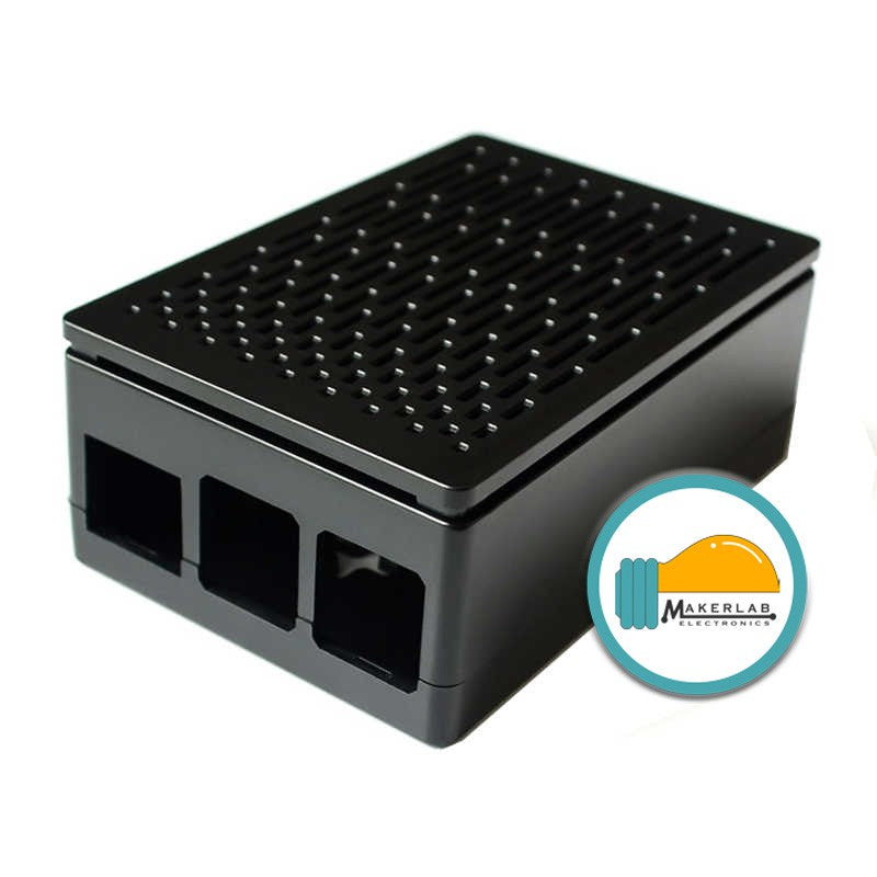 Raspberry Pi 4 Standard Case Black