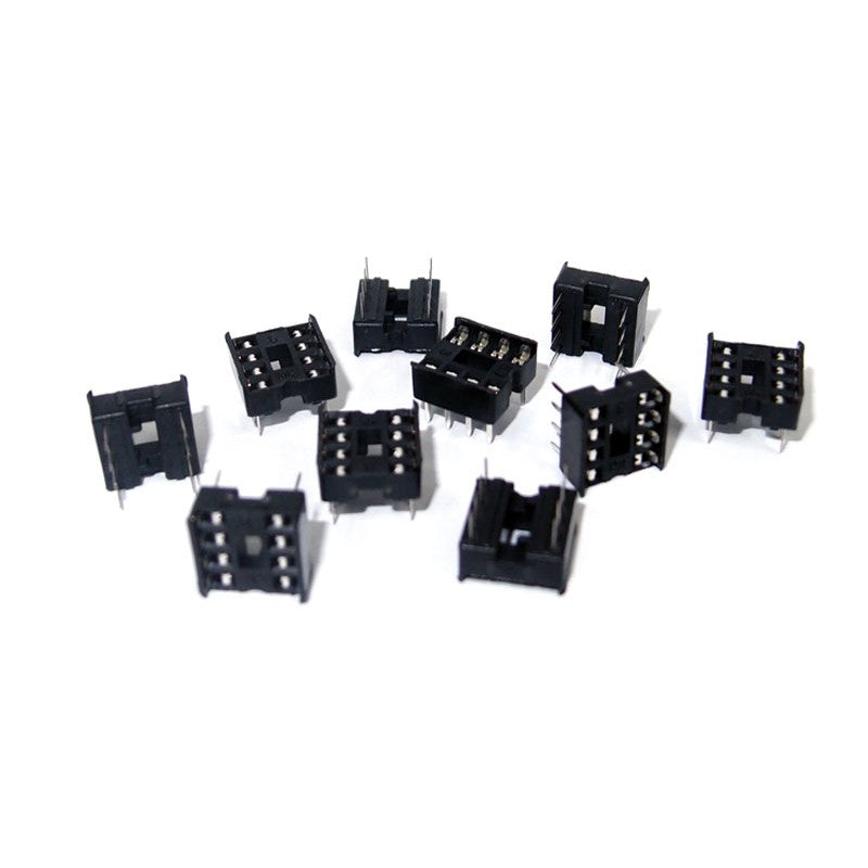 8 Pin DIP IC Socket – Pack of 10