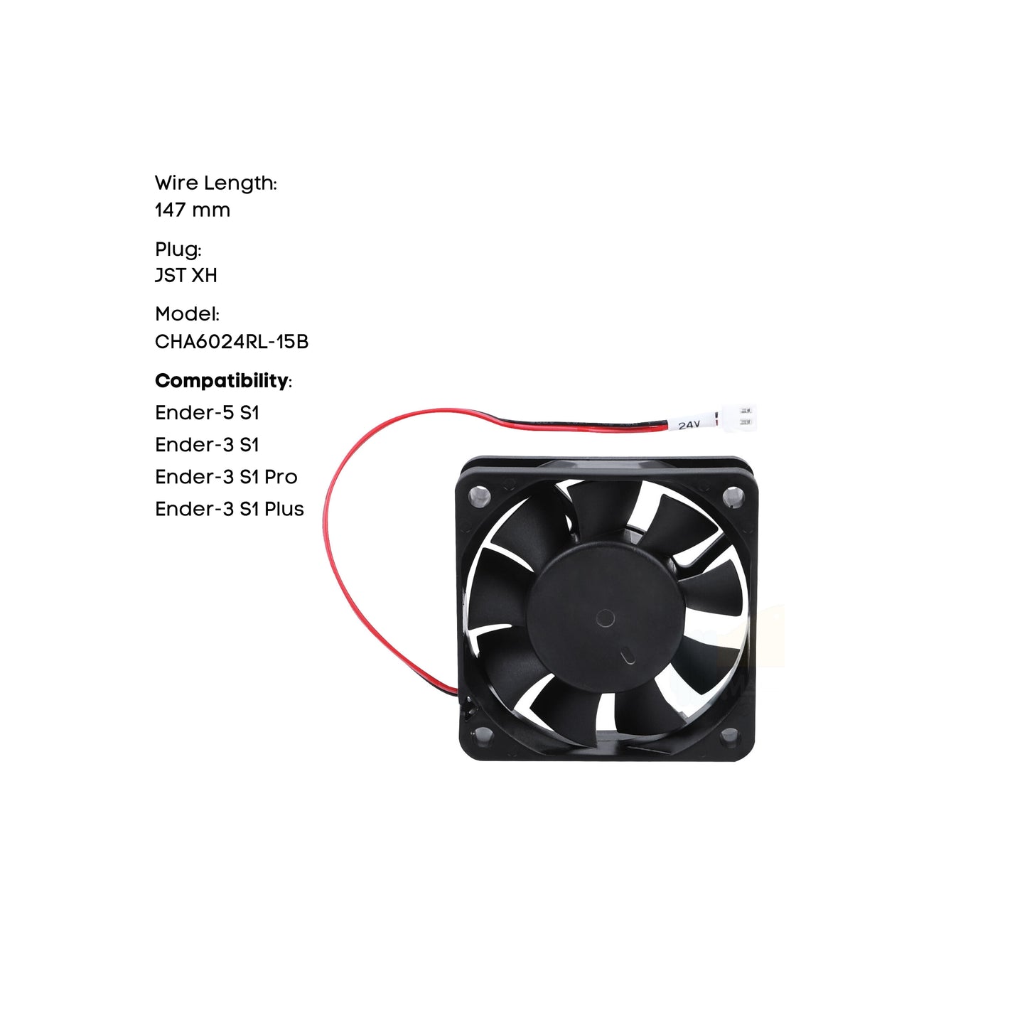 Creality Axial Fan 3010 4010 6015 | Sermoon D1 3010 Axial Fan for 3D Printer