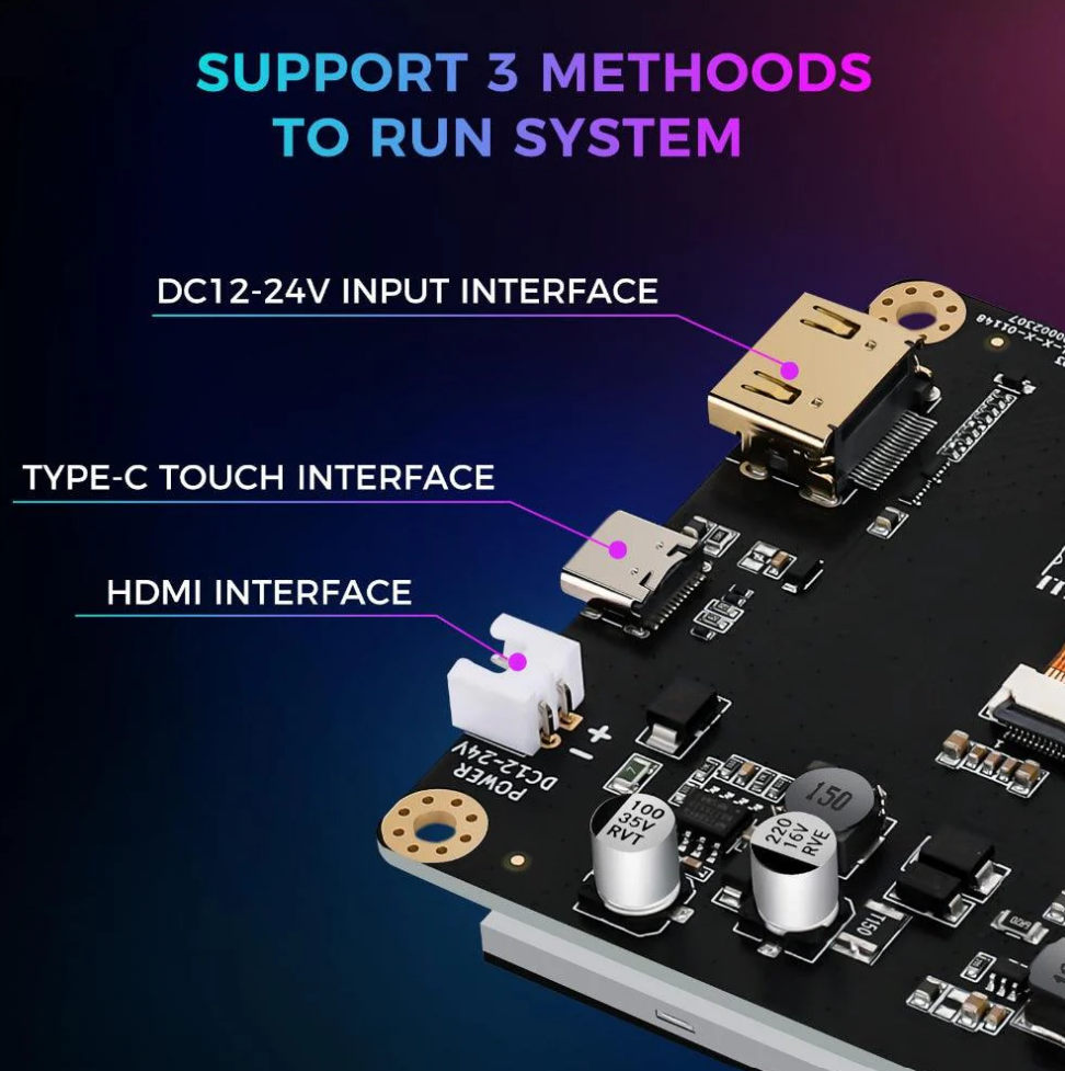 Sovol 5-inch HDMI Touch Screen Kit for SV08 3D Printer