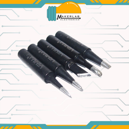 Soldering Iron Tips Black Set 900M-T Series (I,B,K,3C,2.4D)