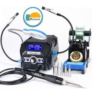 Yihua 939D+III Soldering Station with Helping Hands and Magnifying Lens