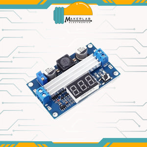 DC-DC High Power Adjustable Step-up Module 3.0-35V to 3.5-35V 100W with Digital Display Voltmeter