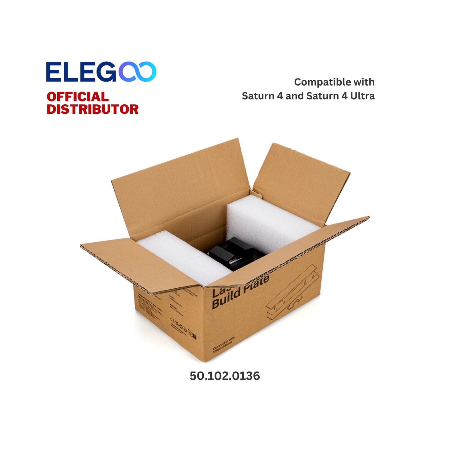 Elegoo Build Plate for Saturn 4 & Saturn 4 Ultra 3D Printer