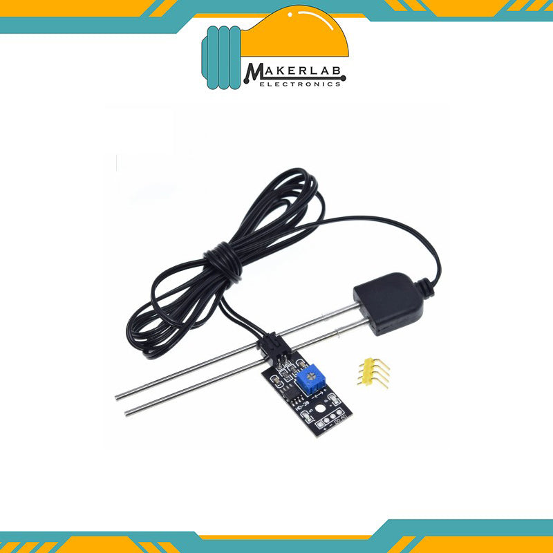 Soil Moisture Sensor Detector Module Humidity Test Sensor with Metal Probe