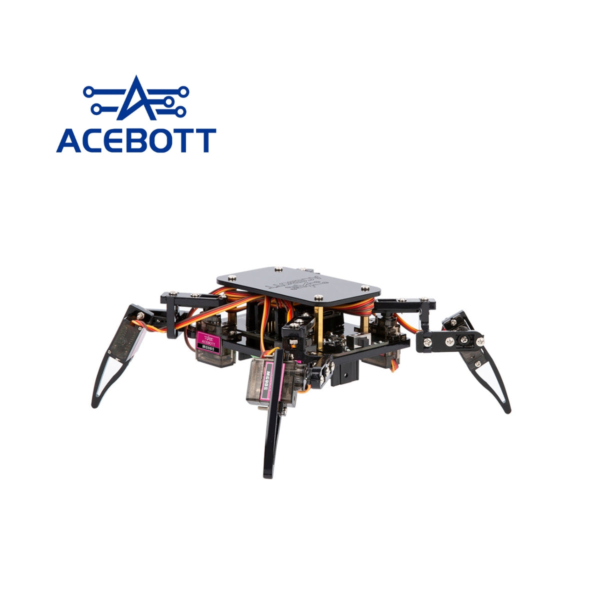 ACEBOTT ESP8266 Quadruped Bionic Spider Robot Kit APP control | QD020