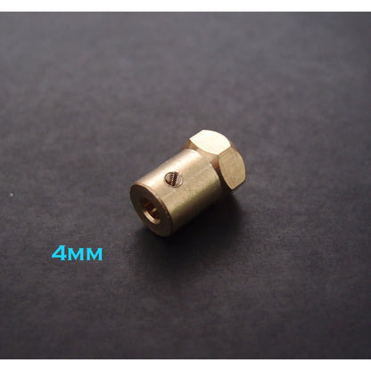 Hexagonal Brass Coupler