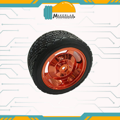 83mm Rubber Tire with Wheel