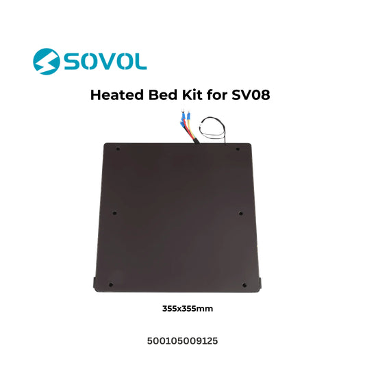 Sovol Heated Bed Kit 355x355 for SV08 3D Printer