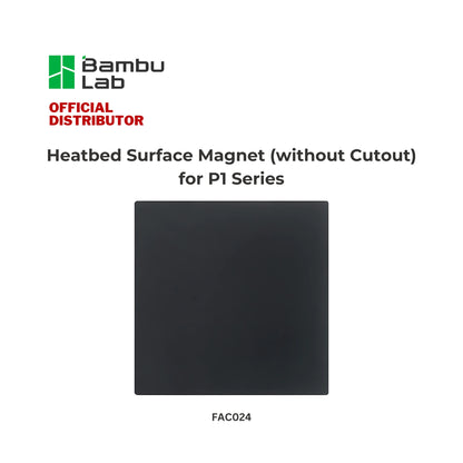 Bambu Lab Heatbed Surface Magnet (without Cutout) for P1 Series 3D Printer