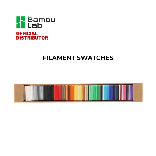 Bambu Lab 3D Printer Filaments Swatches