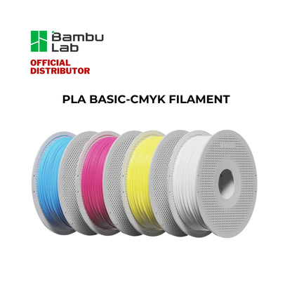 Bambu Lab PLA Basic-CMYK 3D Printer Filament 1.75mm 1KG