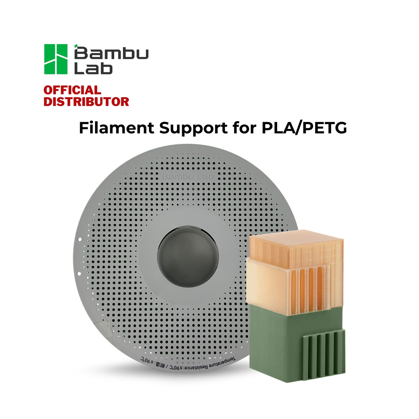 Bambu Lab PLA/PETG-Nature 3D Printer Filament Support 1.75mm 1KG