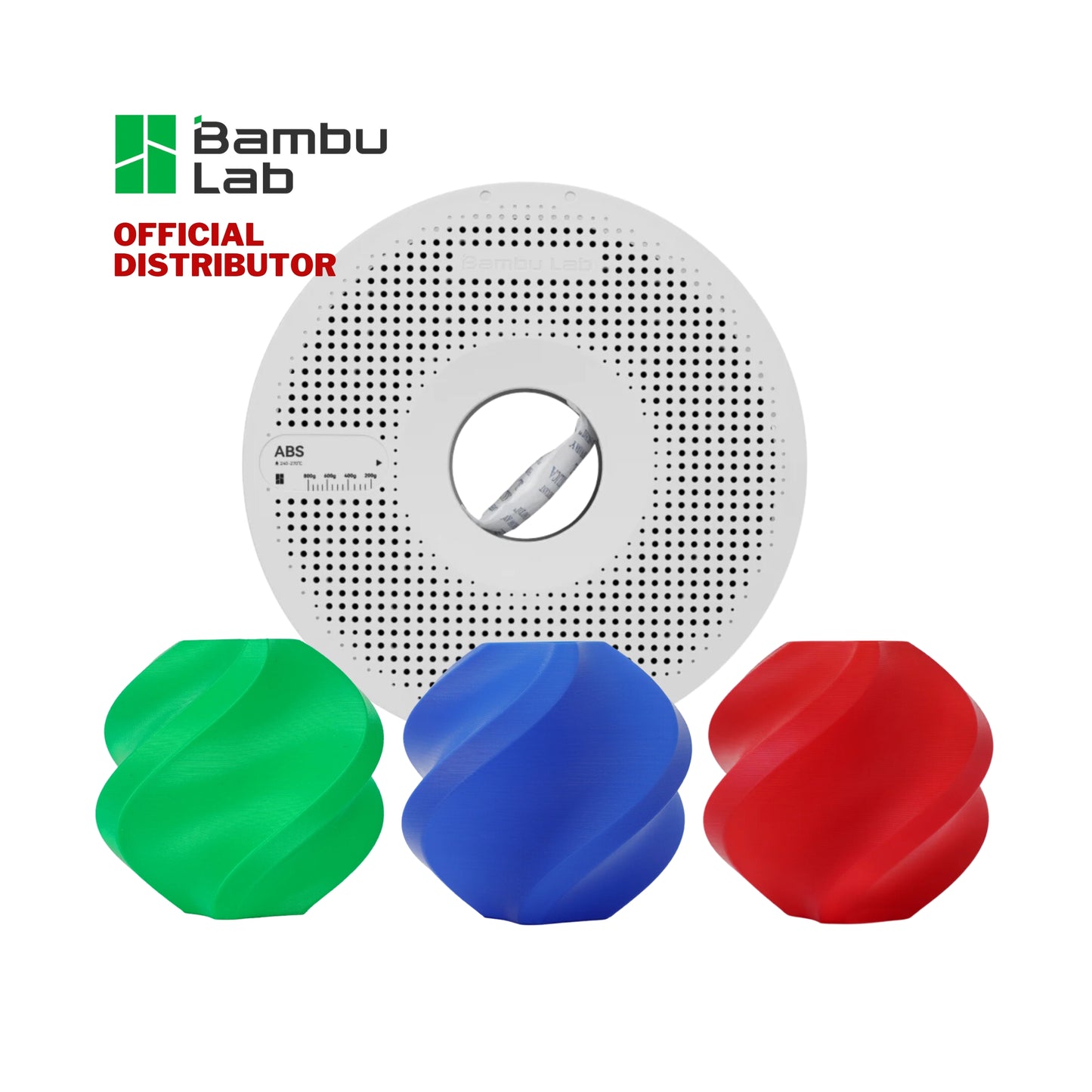 Bambu Lab ABS 3D Printer Filament 1.75mm 1KG