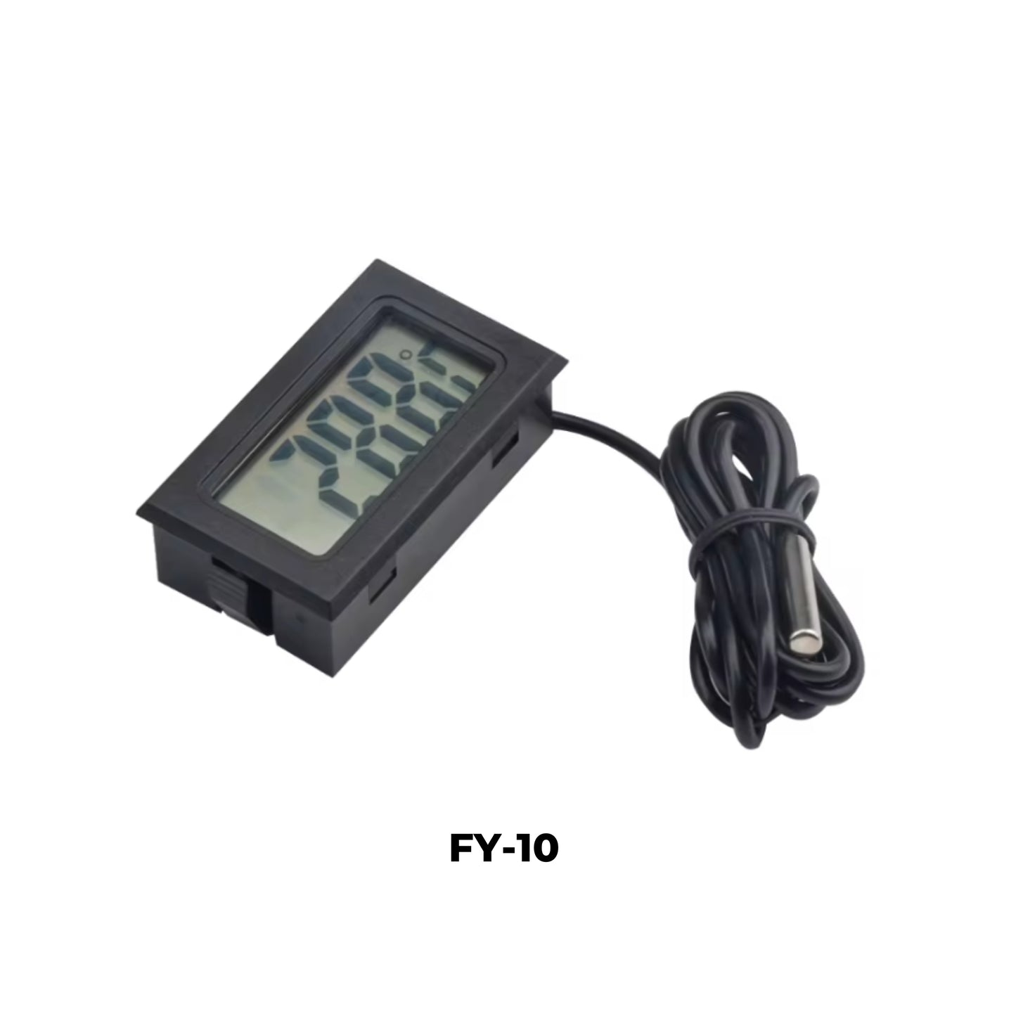 Mini LCD Digital Thermometer Hygrometer Tester Temperature Humidity Meter Black FY-12 | FY-10