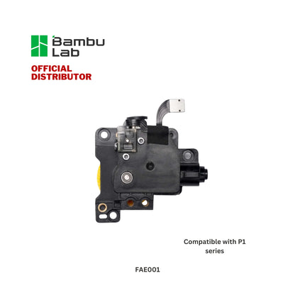 Bambu Lab Stainless Steel Extruder Unit Compatible with P1 Series 3D Printer