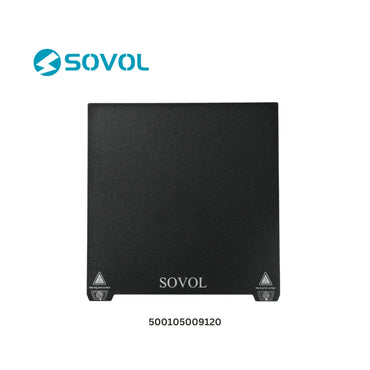 Sovol PEI Steel Plate Black 355x355mm for SV08 3D Printer