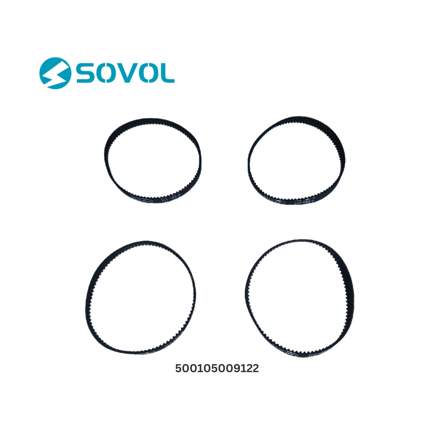 Sovol Closed-loop Timing Belt Kit for SV08 3D Printer - 2GT, 6mm 4 pcs, 186mm