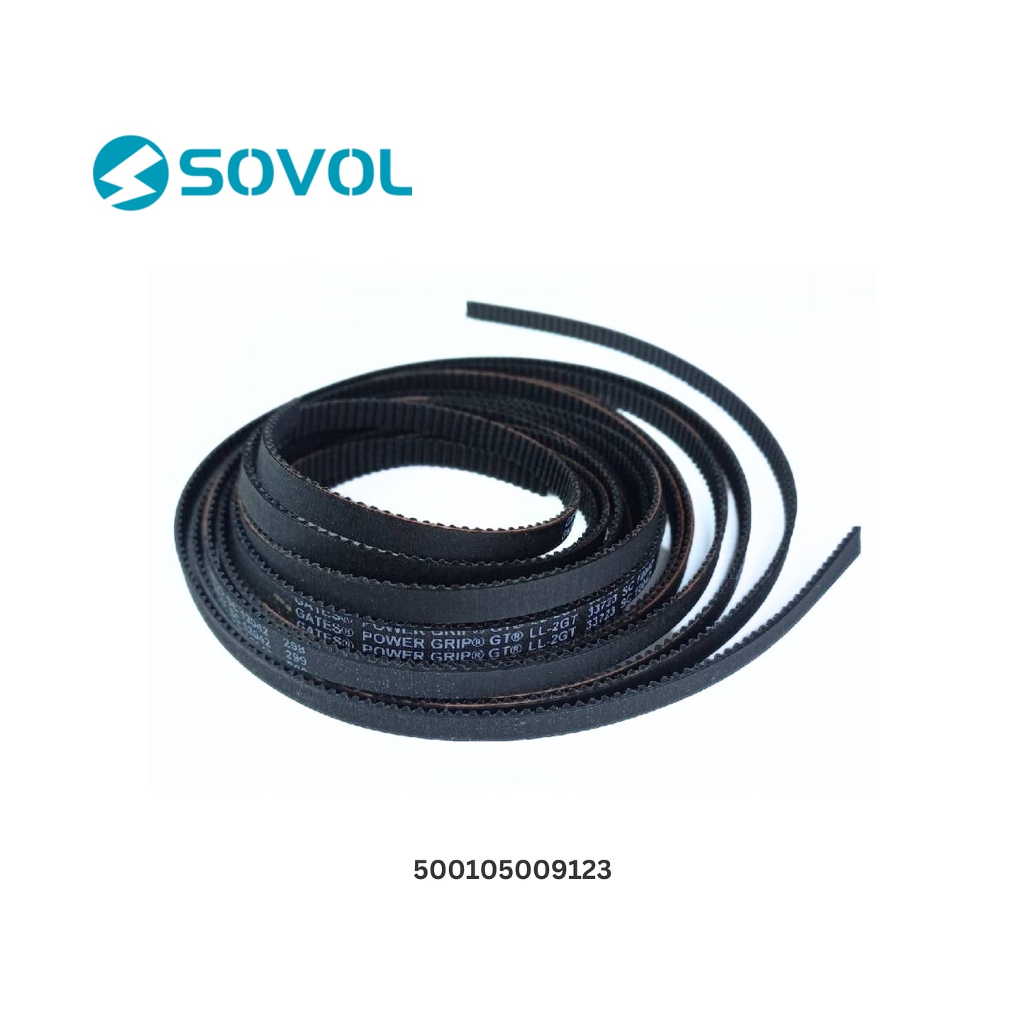 Sovol XY-Axis Timing Belt Kit for SV08 3D Printer - Gates Synchronous Belt, 5.7mm 2pcs, 1876mm