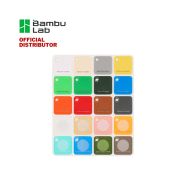 Bambu Lab 3D Printer Filaments Swatches