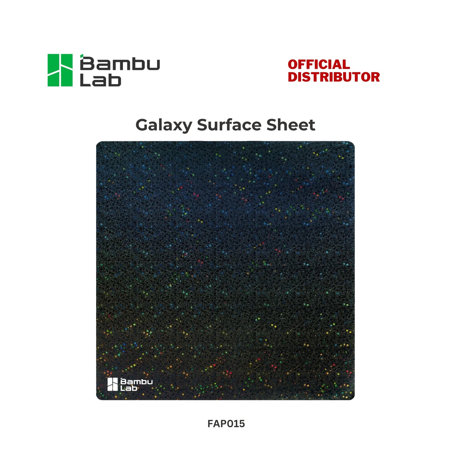 Bambu Lab 3D Effect Galaxy Surface Sheet 282*264*11mm