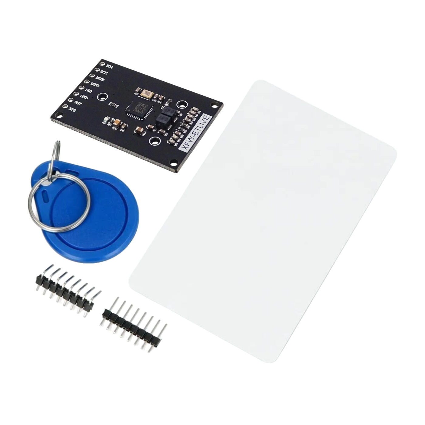 RC522 MFRC-52213.56MHz 13.56 MHz RFID Key Card Reader Module Set for Arduino