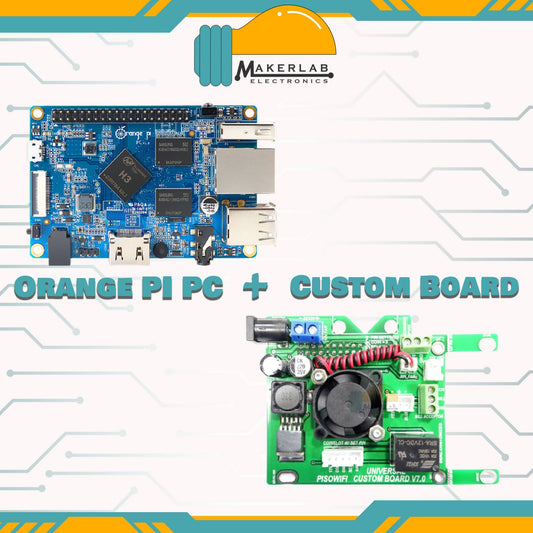 Orange Pi PC H3 Quad-Core 1GB / with USB Power Cable | Board + Cable