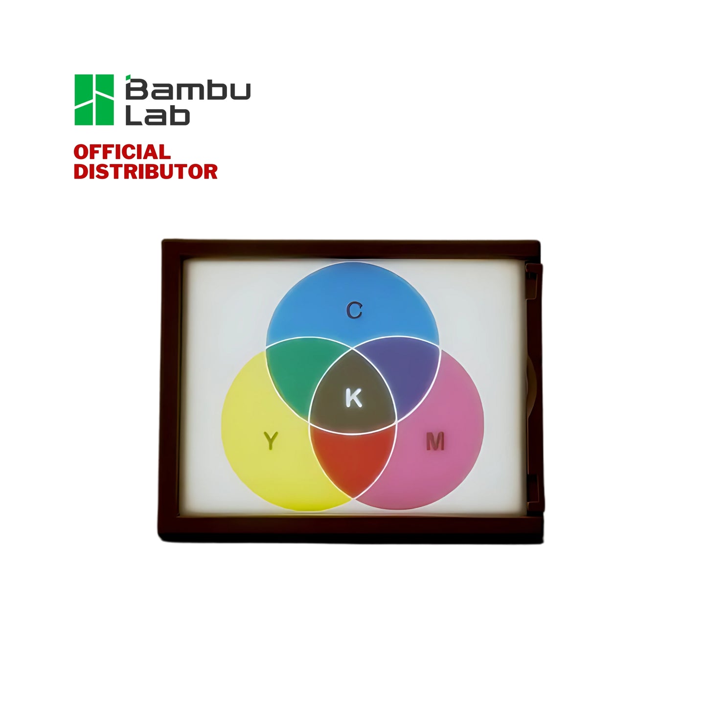 Bambu Lab PLA Basic-CMYK 3D Printer Filament 1.75mm 1KG