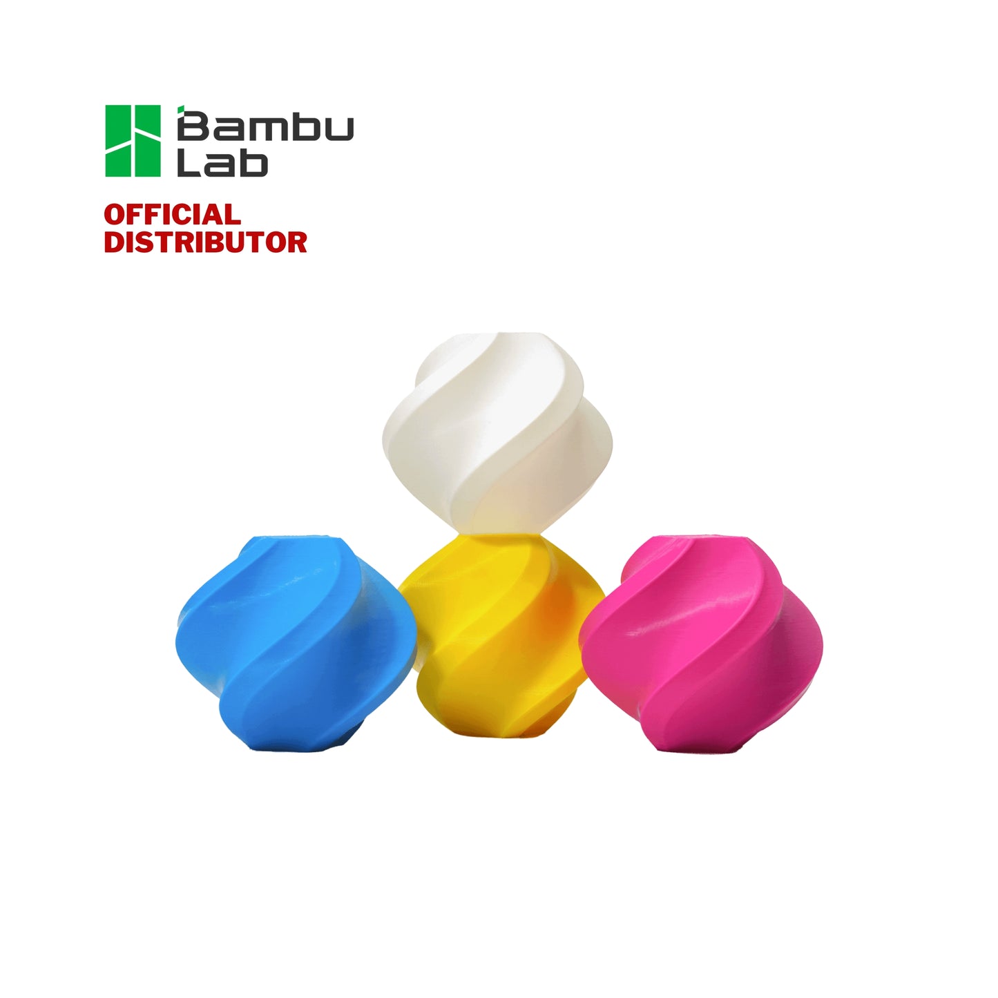 Bambu Lab PLA Basic-CMYK 3D Printer Filament 1.75mm 1KG