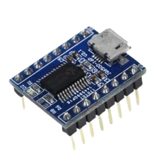 JQ6500 Voice Module MP3 Module MCU Serial Port Control Broadcast