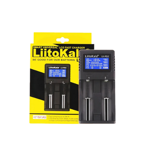 LiitoKala Lii-PD2/Lii-PD4 Battery Charger 26650 21700 18650 18350 14500 AA AAA