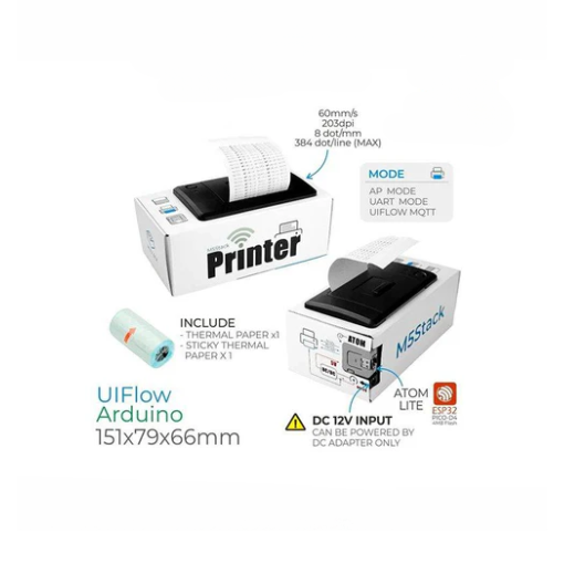 M5Stack Atom Thermal Printer Kit