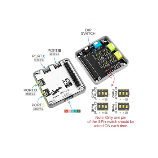 M5Stack Extension Port Module for Core2 | Battery Module 13.2 (1500mAh)