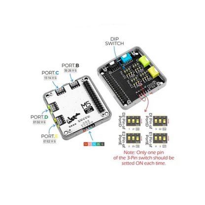 M5Stack Extension Port Module for Core2 | Battery Module 13.2 (1500mAh)