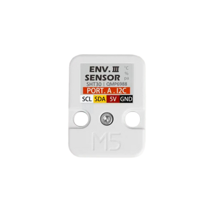 M5Stack ENV III Unit with Temperature Humidity Air Pressure Sensor (SHT30+QMP6988)