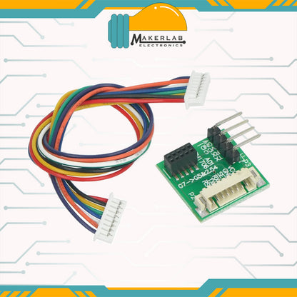 Laser PM2.5 DUST SENSOR PMS7003 / G7 High-precision laser dust concentration sensor digital dust particles | PMS7003 Adapter with Wire