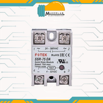 ORIGINAL Solid State Relay SSR 40DA | SSR-75DA | SSR-25DD (4-32V DC Input)