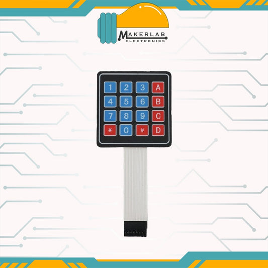 4x4 Matrix Membrane Keypad