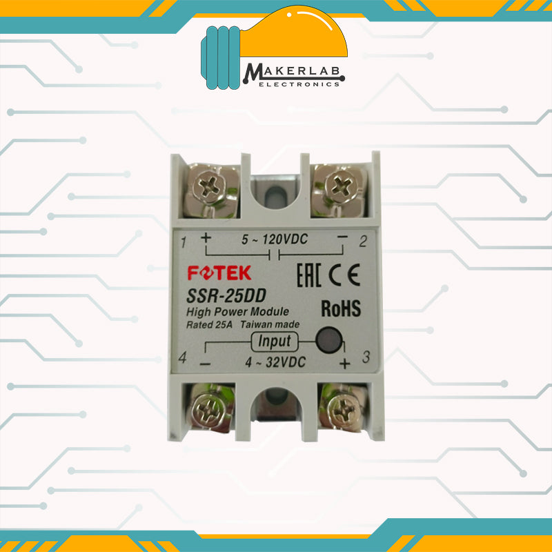 ORIGINAL Solid State Relay SSR 40DA | SSR-75DA | SSR-25DD (4-32V DC Input)