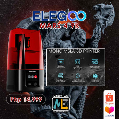 ELEGOO Mars 4 7-Inch 9K Mono LCD | Mars 4 ULTRA 7-inch 9K mono LCD 3D PRINTER