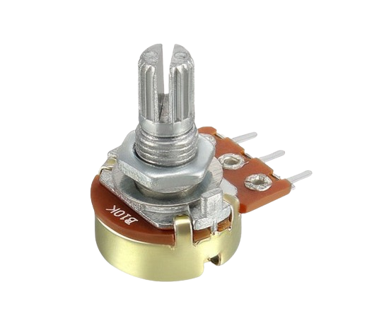 5 PCS B10k Rotary Knob type / 10k Ohm Precision Potentiometer