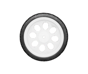 65mm White Wheel thin