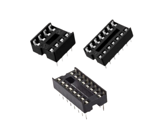 8-Pins 14-Pins 18-Pins DIP IC Socket Pack of 50