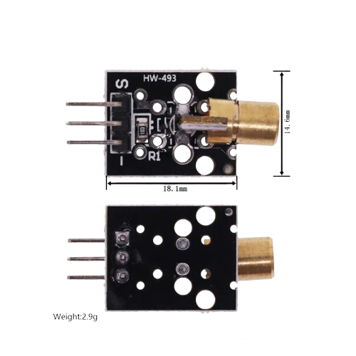 KY-008 650nm Laser sensor Module 6mm 5V