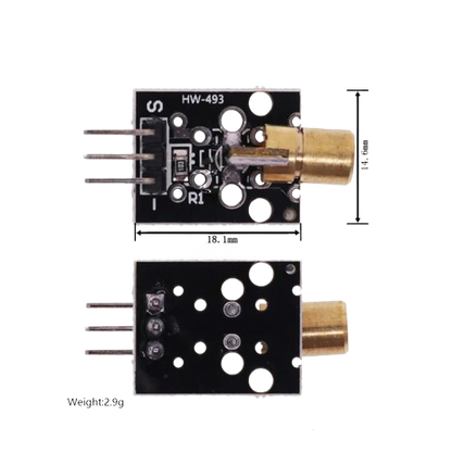 KY-008 650nm Laser sensor Module 6mm 5V