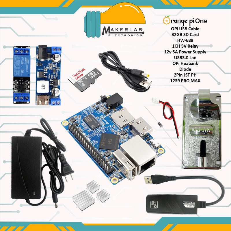 Kit 1GB Orange Pi ONE Kit for Pisowifi Piso Wifi - OPi1 Fux