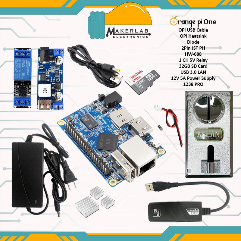 Orange Pi One H3 1GB DDR Quad-core Mini Computer with Optional Custom Board