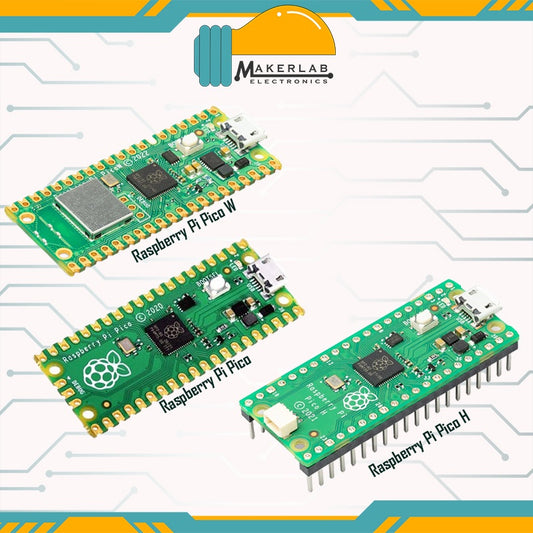 Raspberry Pi Pico RP2040 Microcontroller | Raspberry Pi Pico W