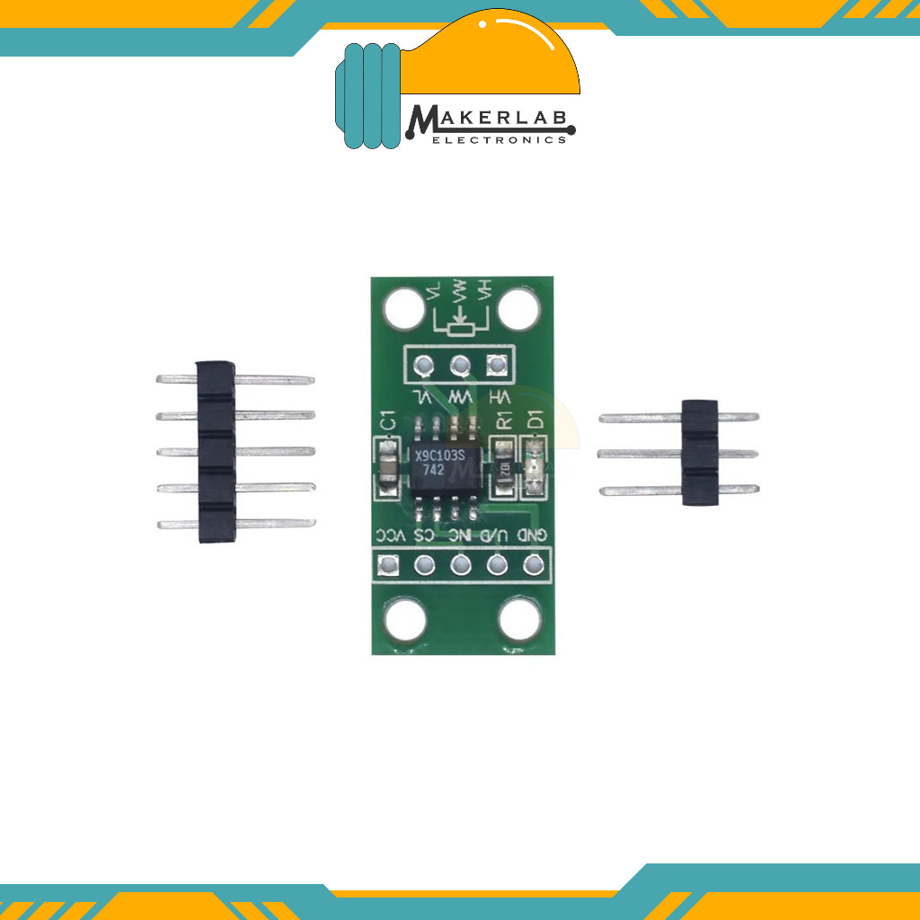 DC 3V-5V X9C103S Digital Potentiometer Board Module for Arduino