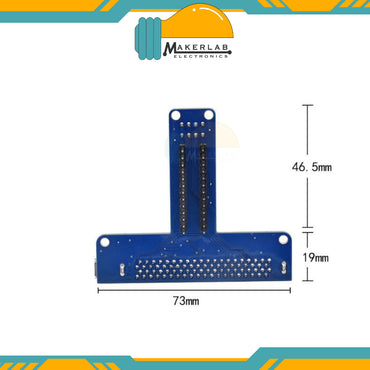 Micro:bit T-type GPIO board  T- Type GPIO Breakout Board GPIO Expansion Board Compatible with BBC